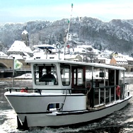 Adventsrundfahrt auf der Elbe